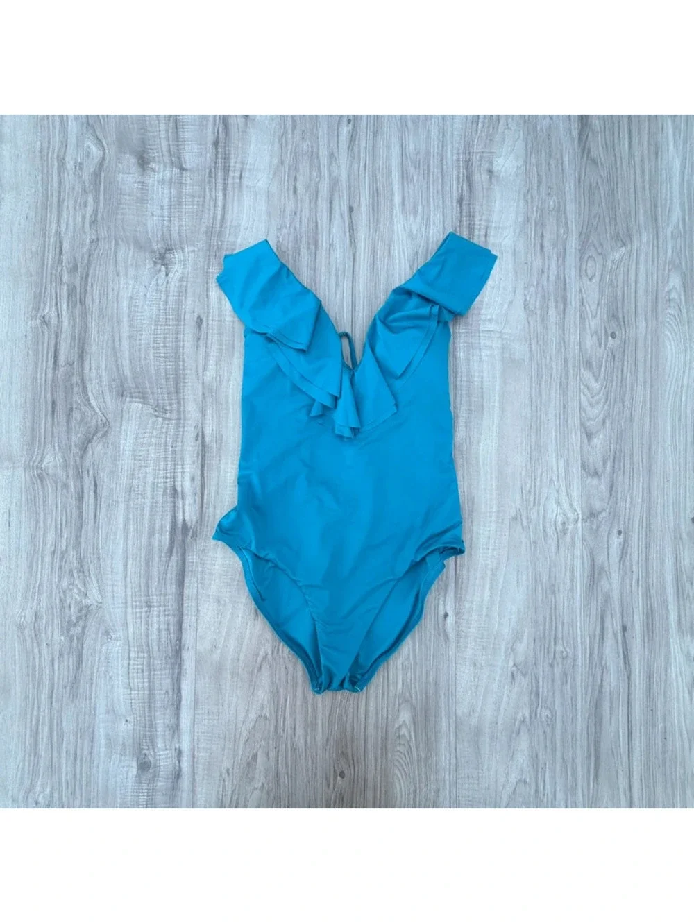 Trina Turk Standard Monaco Ruffle One Piece Swimsuit